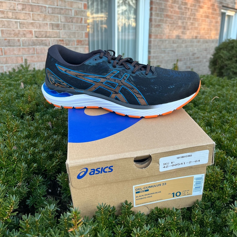 ASICS GEL-CUMULUS 23 Black/Reborn Blue